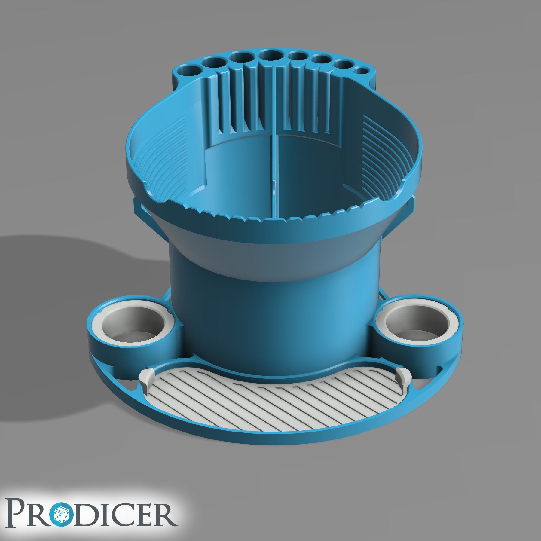 Water Pro Pot V2 - Kombination aus Farbbecher, Pinselhalter und Farbtopfhalter - Spielefürst