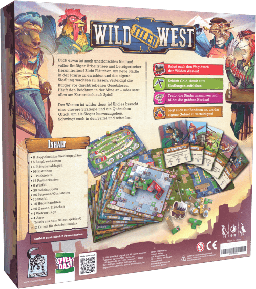 Wild Tiled West (Deutsch) - Spielefürst