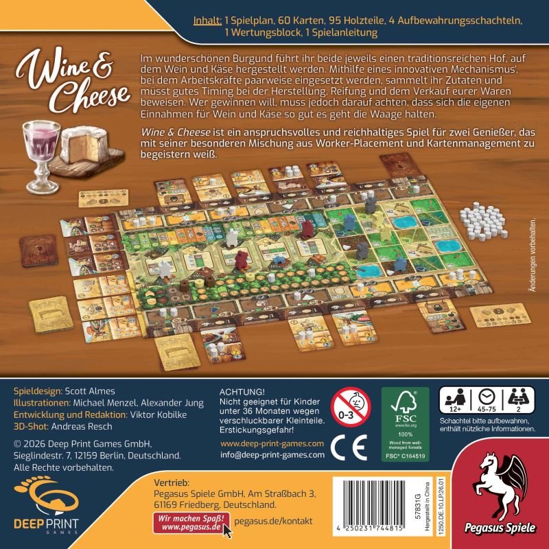 Wine & Cheese - Spielefürst