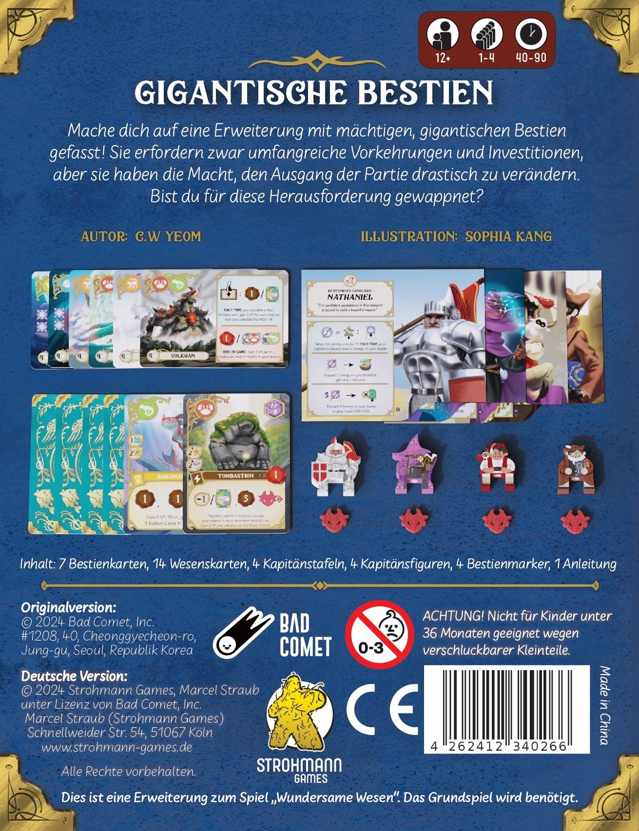 Wundersame Wesen - Gigantische Bestien | Vorbestellung - Spielefürst