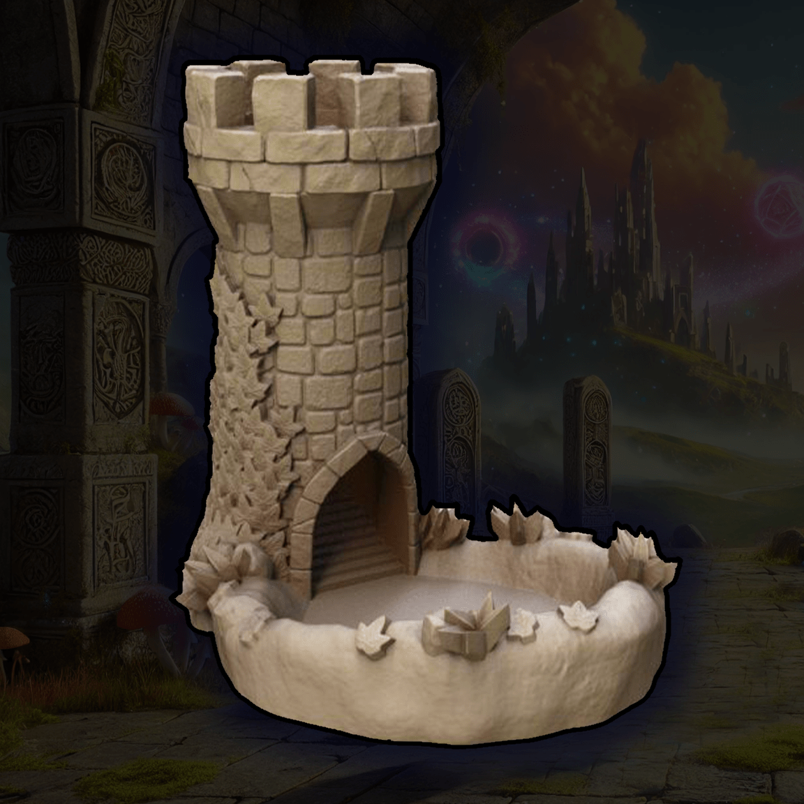 Würfelturm Blätterturm - Spielefürst