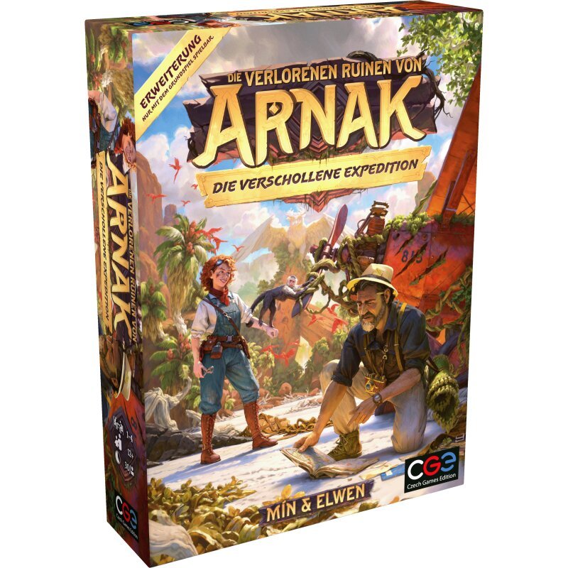 Die verlorenen Ruinen von Arnak: Die verschollene Expedition | Vorbestellung - Spielefürst