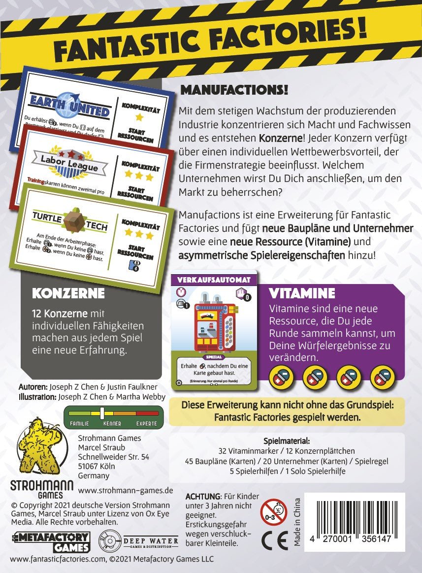 Fantastic Factories - Spielefürst
