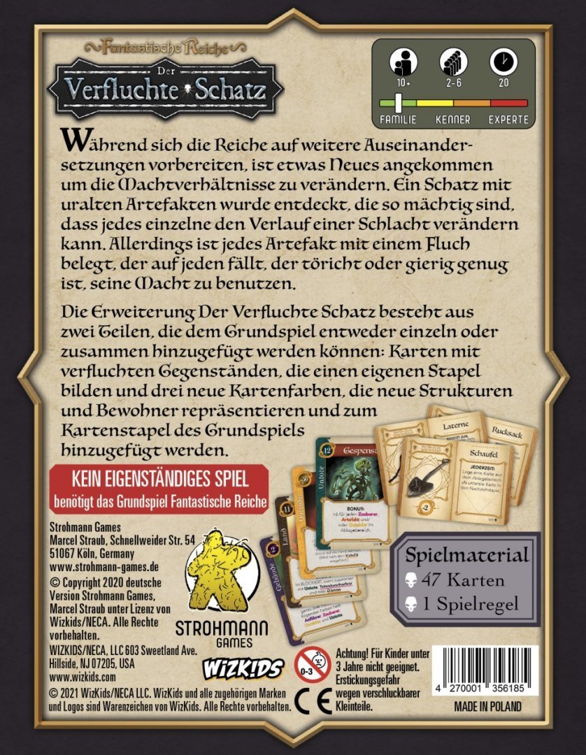 Fantastische Reiche: Der verfluchte Schatz - Spielefürst