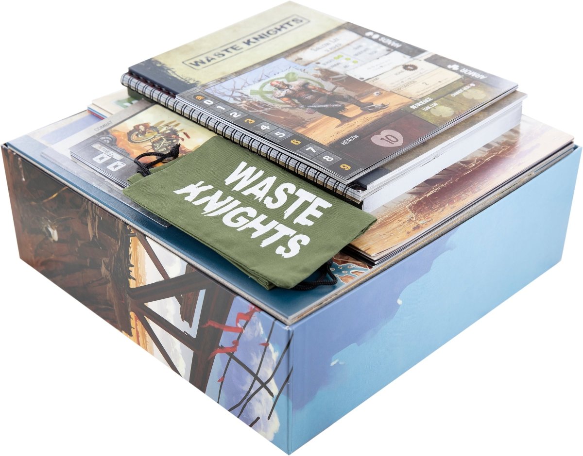 Feldherr Schaumstoff-Set für Waste Knights: Second Edition - Brettspielbox - Spielefürst