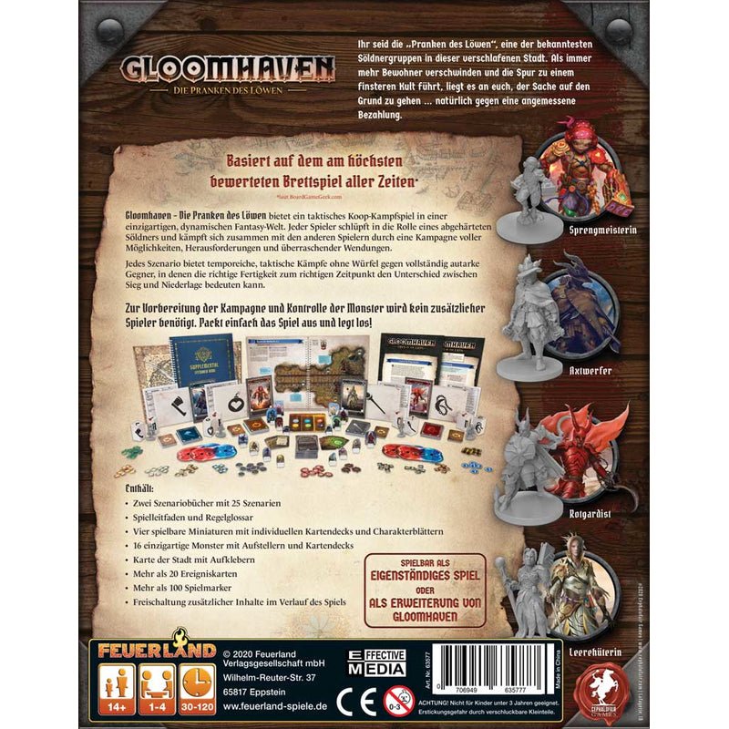 Gloomhaven – Die Pranken des Löwen - Spielefürst