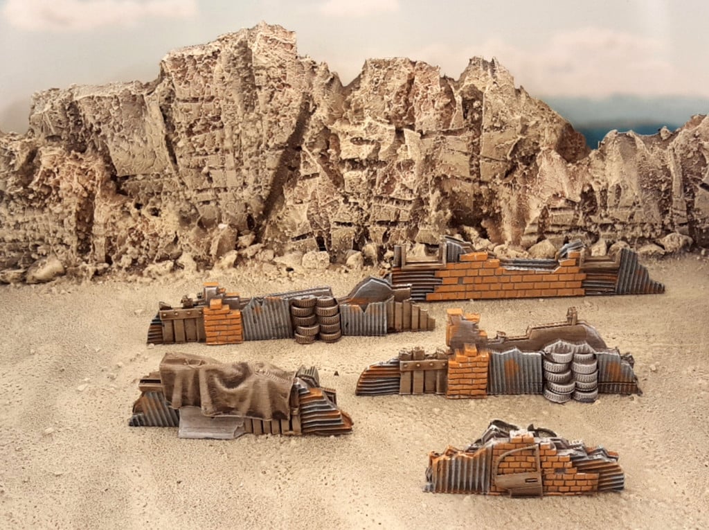 Intergalaktische Hindernisse - Sci-Fi Tabletop Gelände - Spielefürst