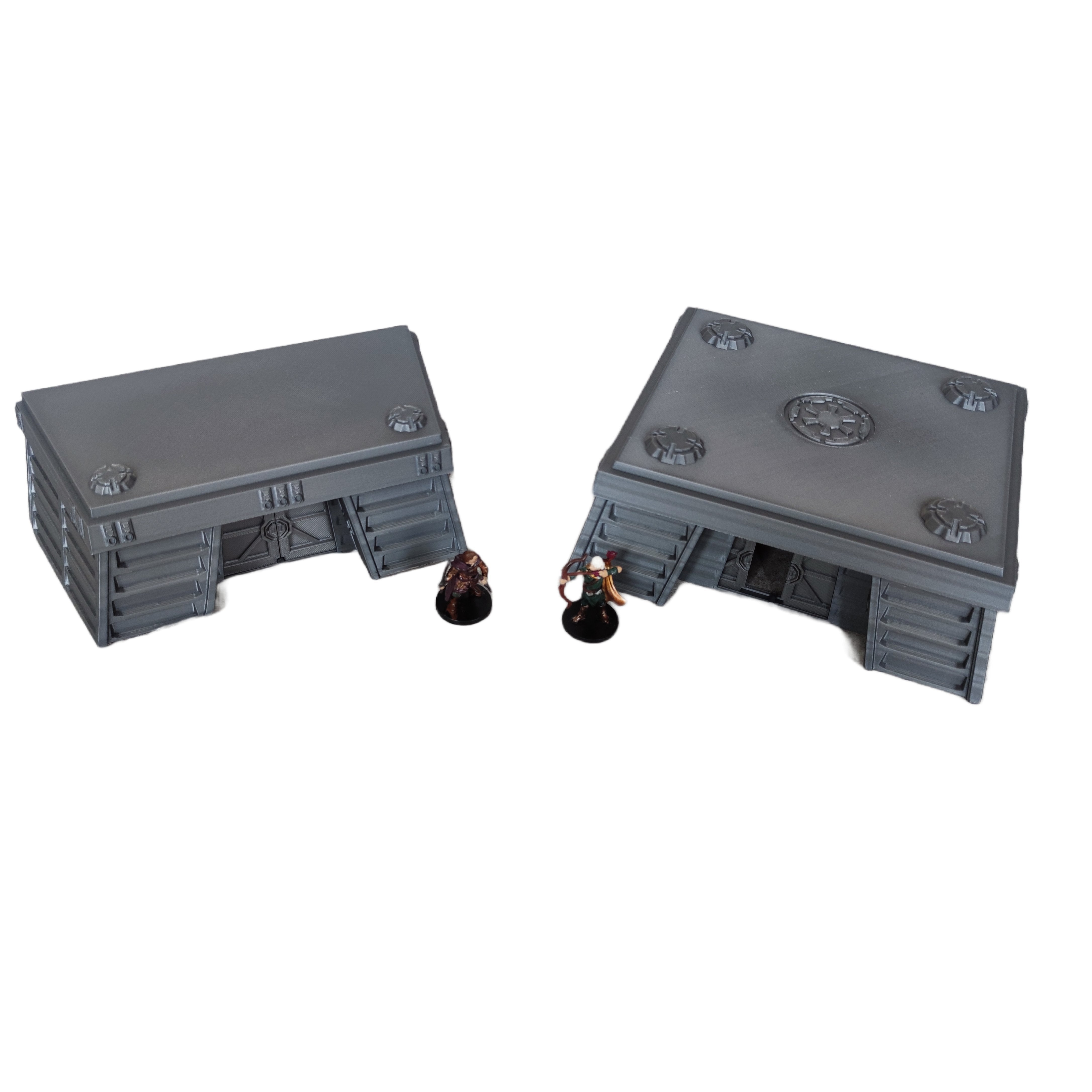 Intergalaktischer Bunker - Sci-Fi Tabletop Gelände - Spielefürst