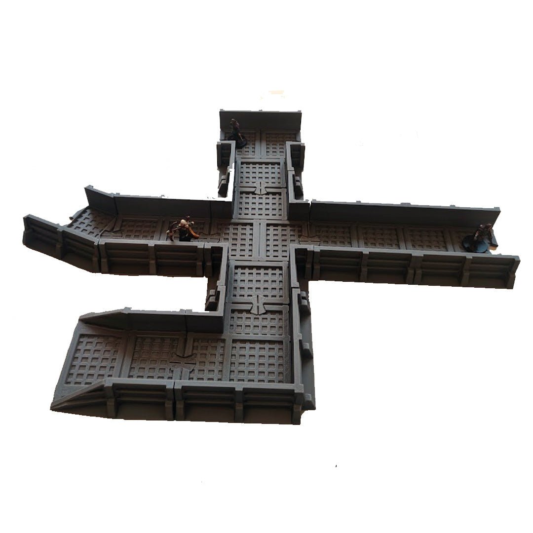 Modularer Schützengraben - Sci-Fi Tabletop Gelände für Star Wars Legion - Spielefürst