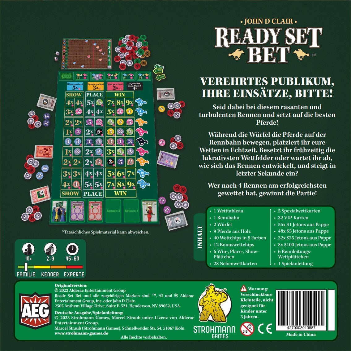 Ready Set Bet (Deutsch) - Vorbestellung - Spielefürst