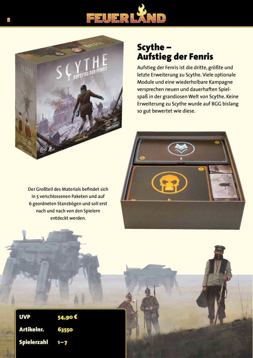 Scythe: Aufstieg der Fenris - Spielefürst