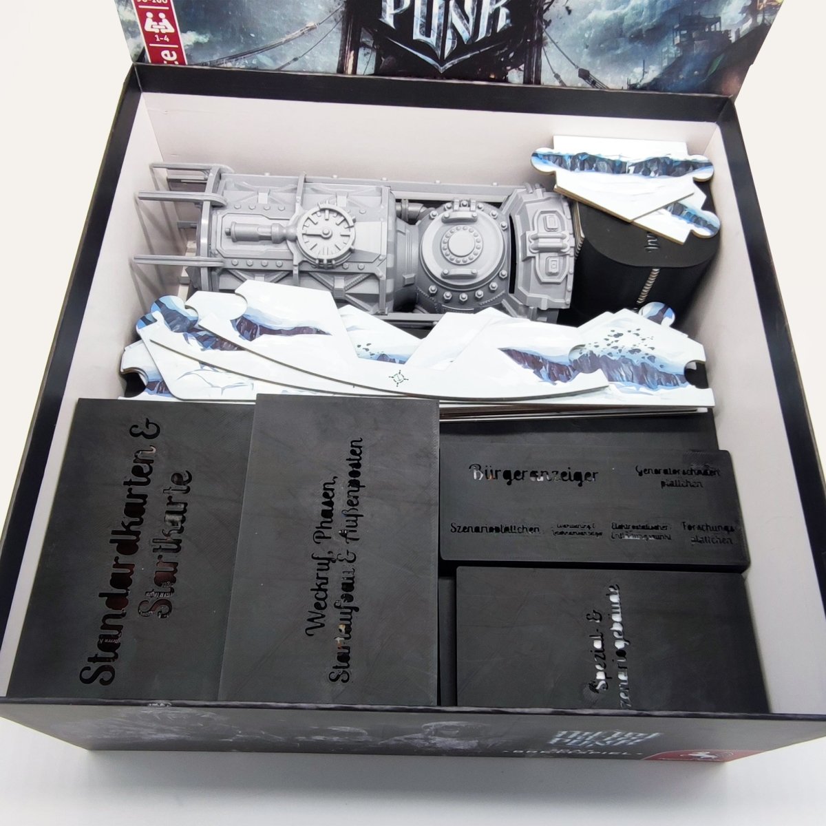 Spielefürst Insert Eiszeit | für Frostpunk inkl. Streifzug ins Frostland Erweiterung - Spielefürst