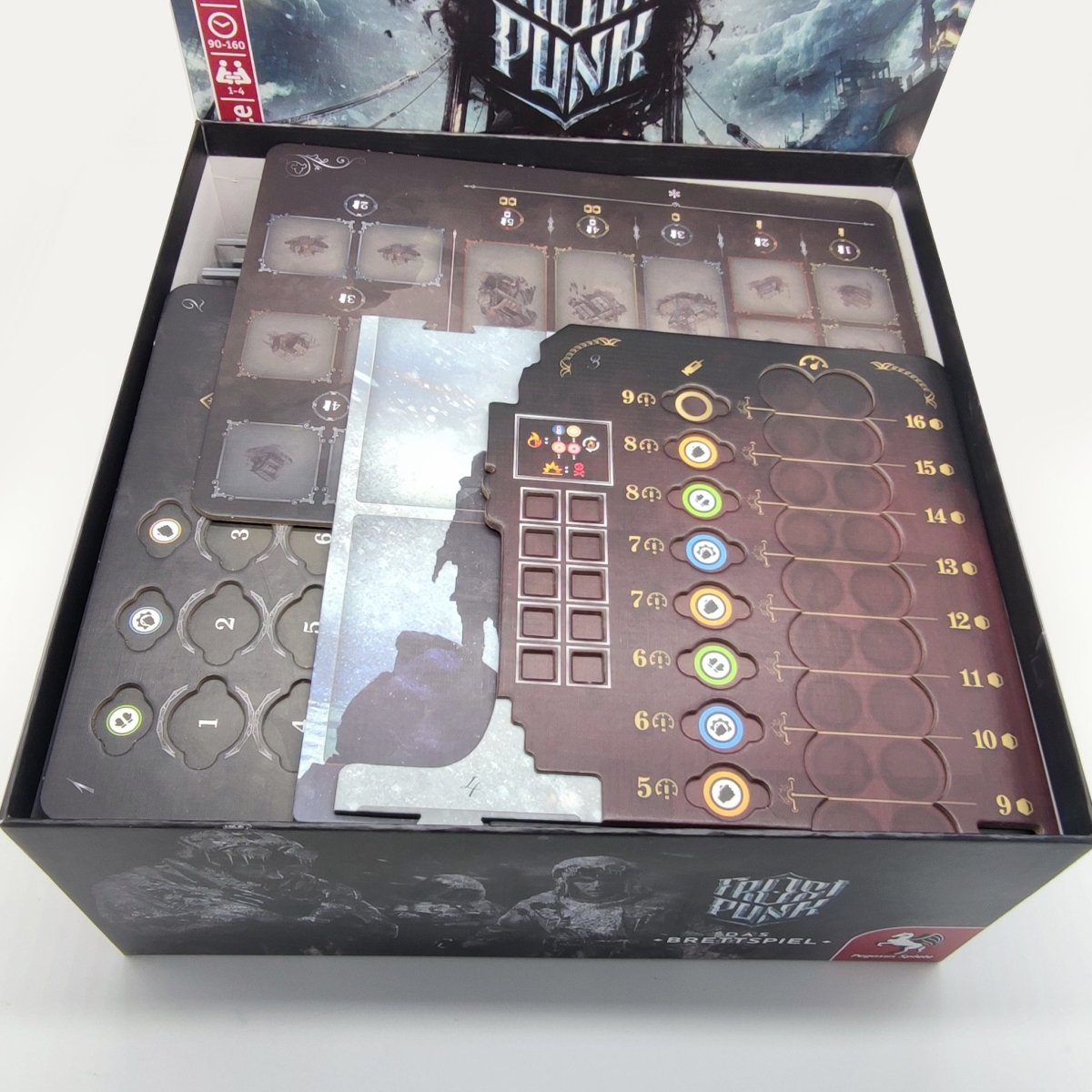 Spielefürst Insert Eiszeit | für Frostpunk inkl. Streifzug ins Frostland Erweiterung - Spielefürst
