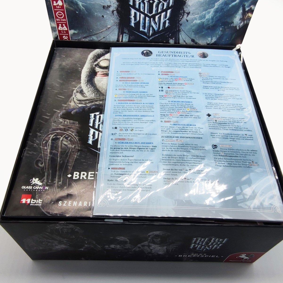 Spielefürst Insert Eiszeit | für Frostpunk inkl. Streifzug ins Frostland Erweiterung - Spielefürst