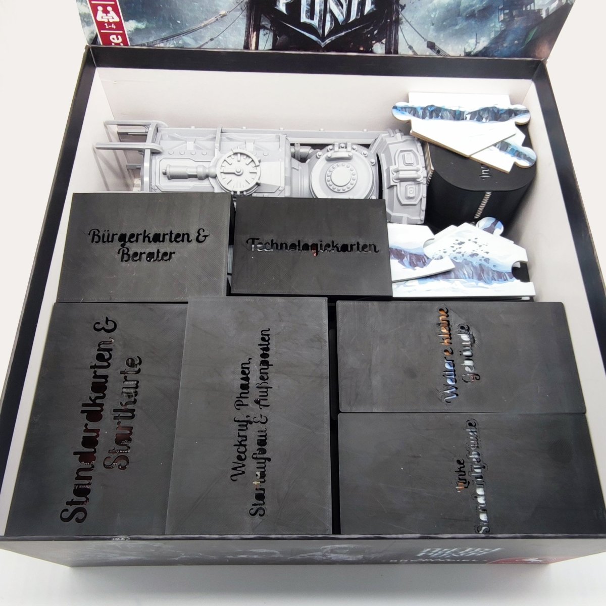 Spielefürst Insert Eiszeit | für Frostpunk inkl. Streifzug ins Frostland Erweiterung - Spielefürst