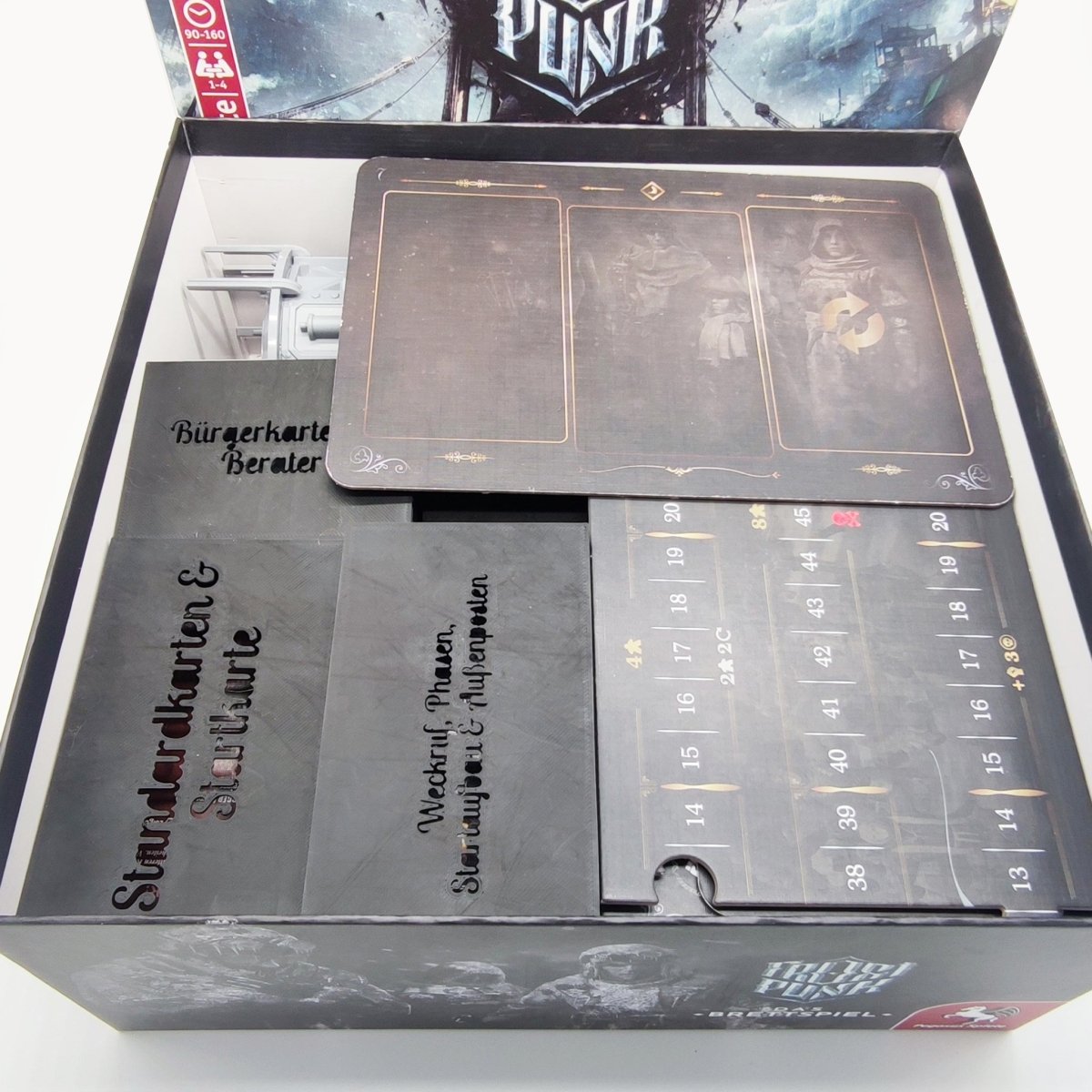Spielefürst Insert Eiszeit | für Frostpunk inkl. Streifzug ins Frostland Erweiterung - Spielefürst