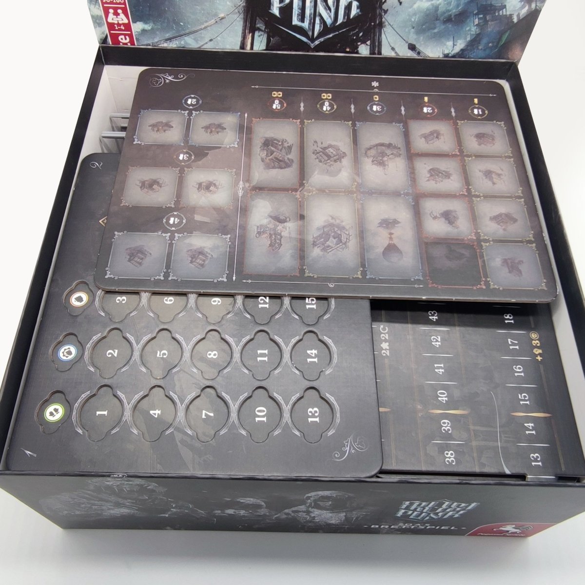 Spielefürst Insert Eiszeit | für Frostpunk inkl. Streifzug ins Frostland Erweiterung - Spielefürst