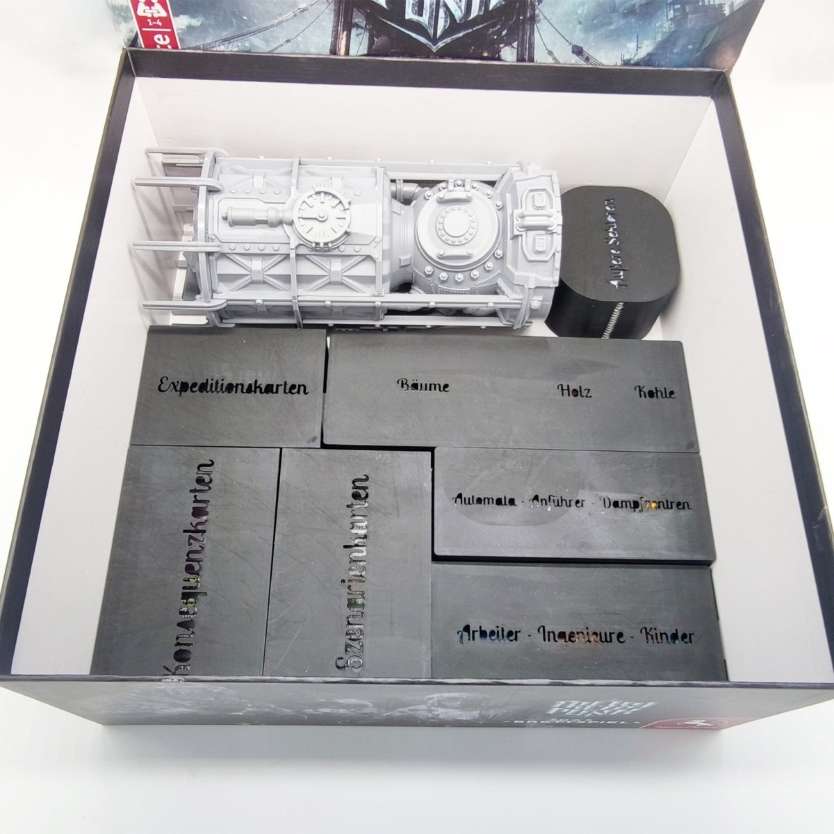 Spielefürst Insert Eiszeit | für Frostpunk inkl. Streifzug ins Frostland Erweiterung - Spielefürst