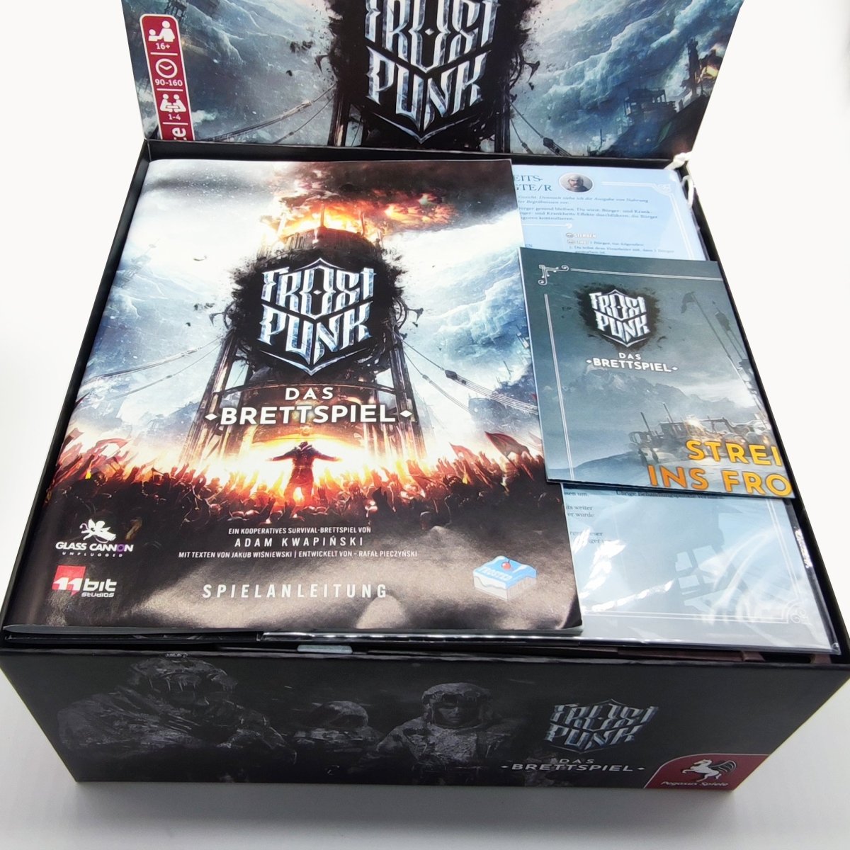 Spielefürst Insert Eiszeit | für Frostpunk inkl. Streifzug ins Frostland Erweiterung - Spielefürst