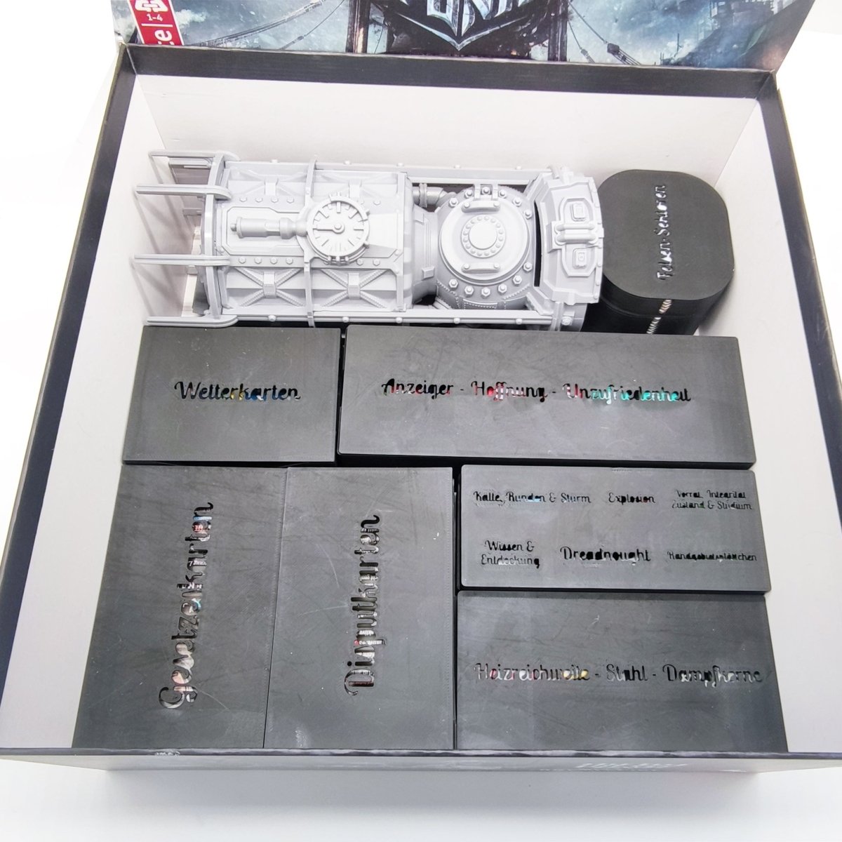 Spielefürst Insert Eiszeit | für Frostpunk inkl. Streifzug ins Frostland Erweiterung - Spielefürst