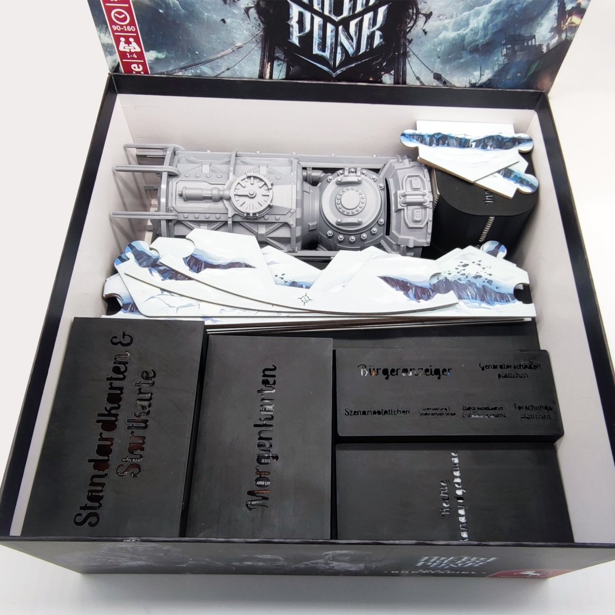 Spielefürst Insert Eiszeit | für Frostpunk inkl. Streifzug ins Frostland Erweiterung - Spielefürst