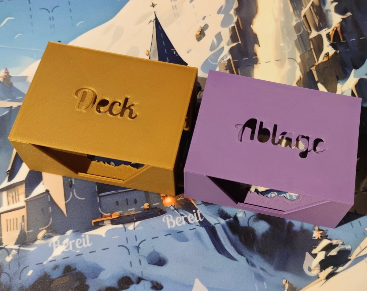 Spielefürst Kartenhalterkombo für Lorcana (63x88mm) - Mit Deckel - Spielefürst