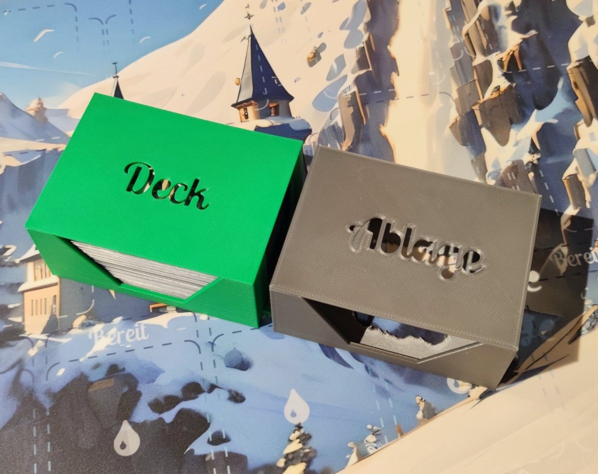 Spielefürst Kartenhalterkombo für Lorcana (63x88mm) - Mit Deckel - Spielefürst