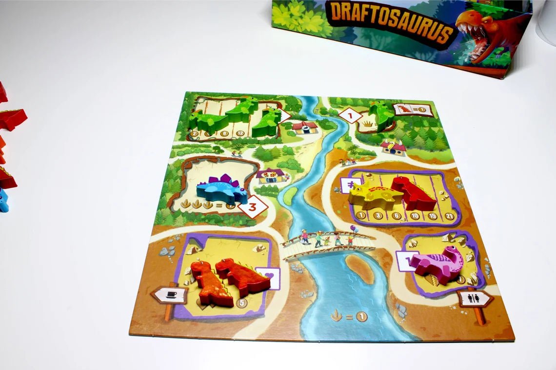 Sticker für Draftosaurus mit Marina und Aerial Show - Spielefürst