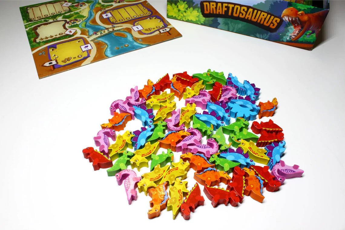 Sticker für Draftosaurus mit Marina und Aerial Show - Spielefürst