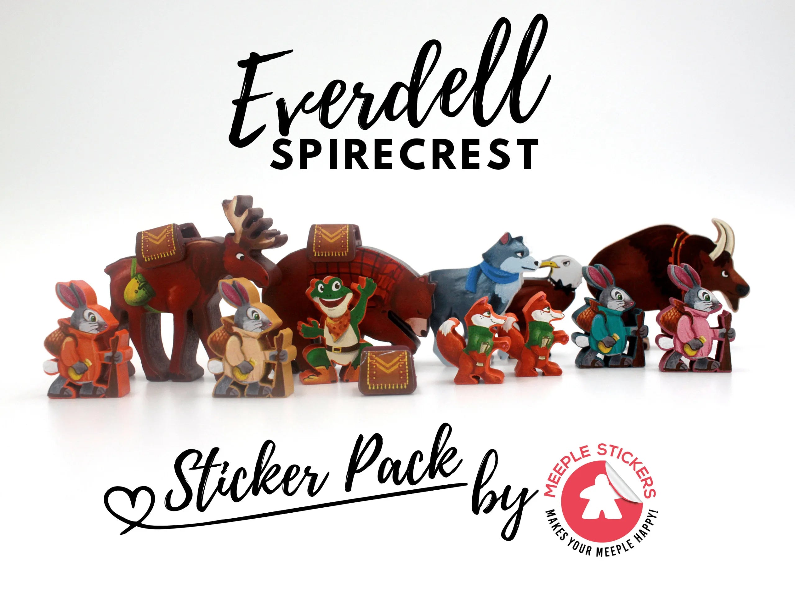 Sticker für Everdell: Spirecrest - Spielefürst