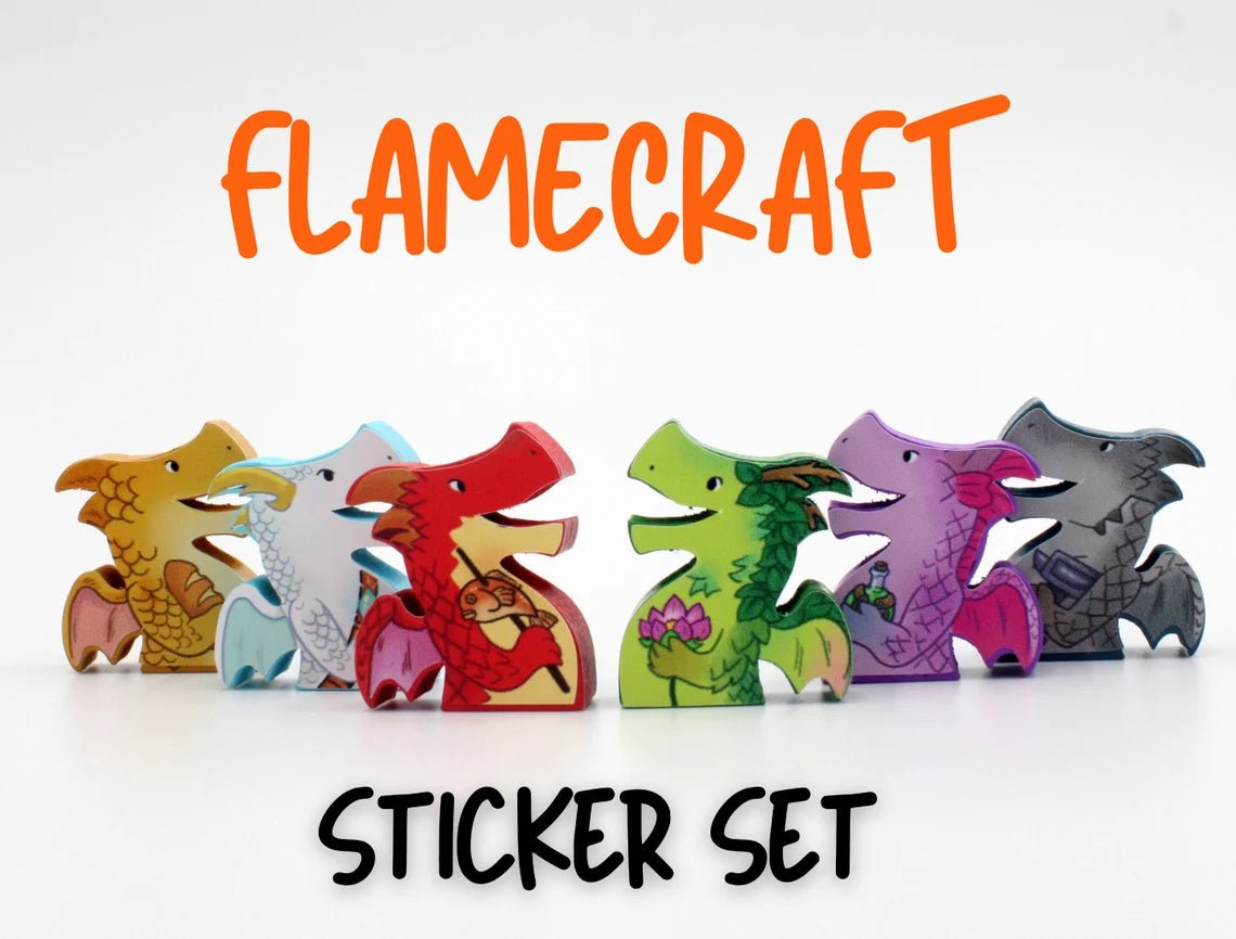 Sticker für Flamecraft - Spielefürst