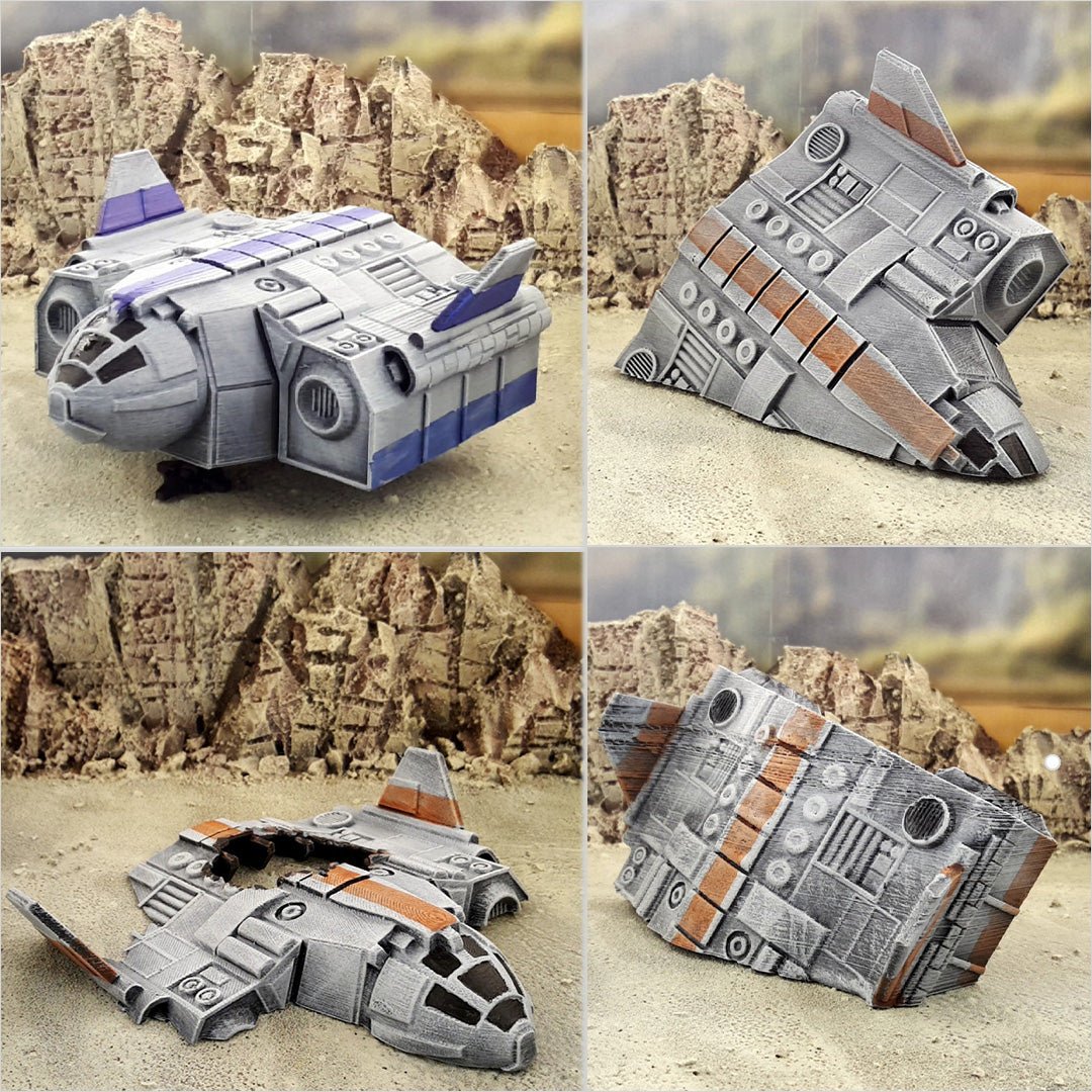 TA12 Truppentransporter - Sci-Fi Tabletop Gelände - Spielefürst