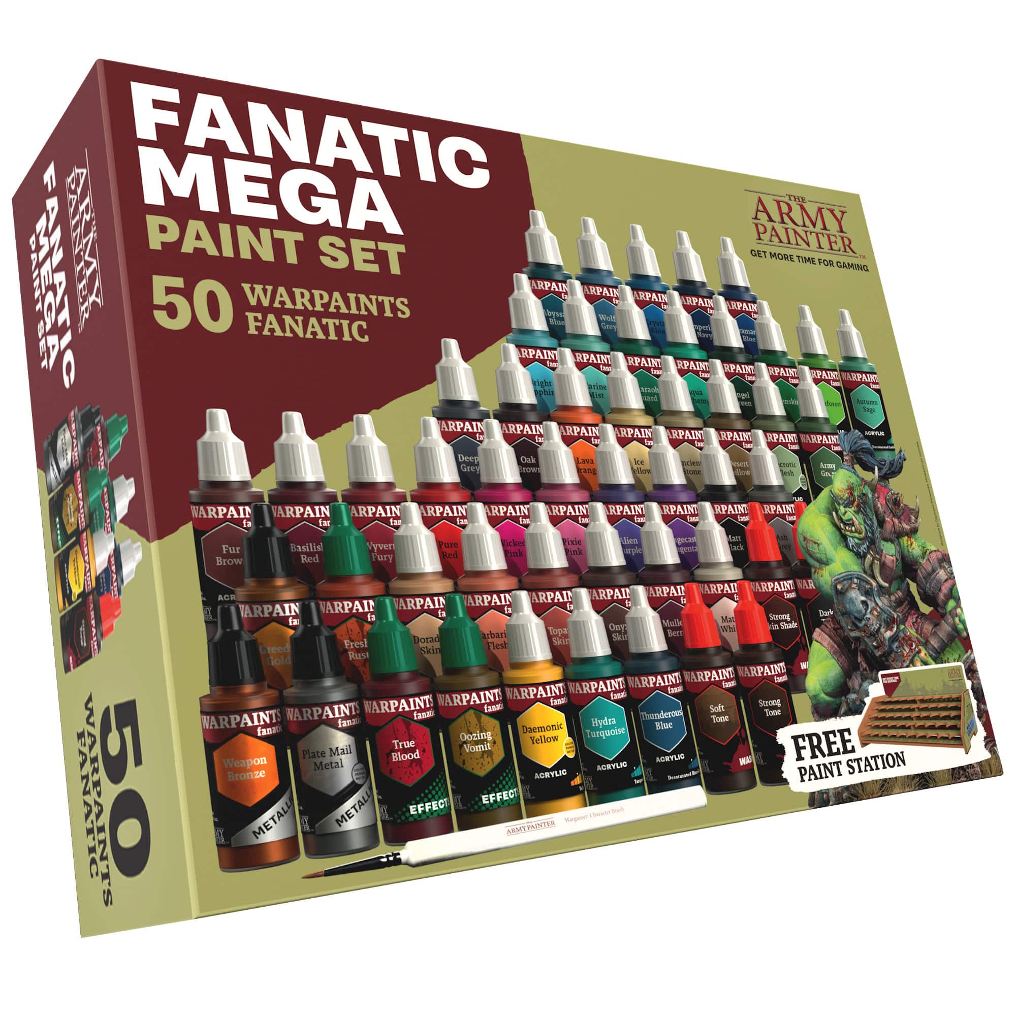The Army Painter – Warpaints Fanatic Mega Paint Set | Vorbestellung - Spielefürst