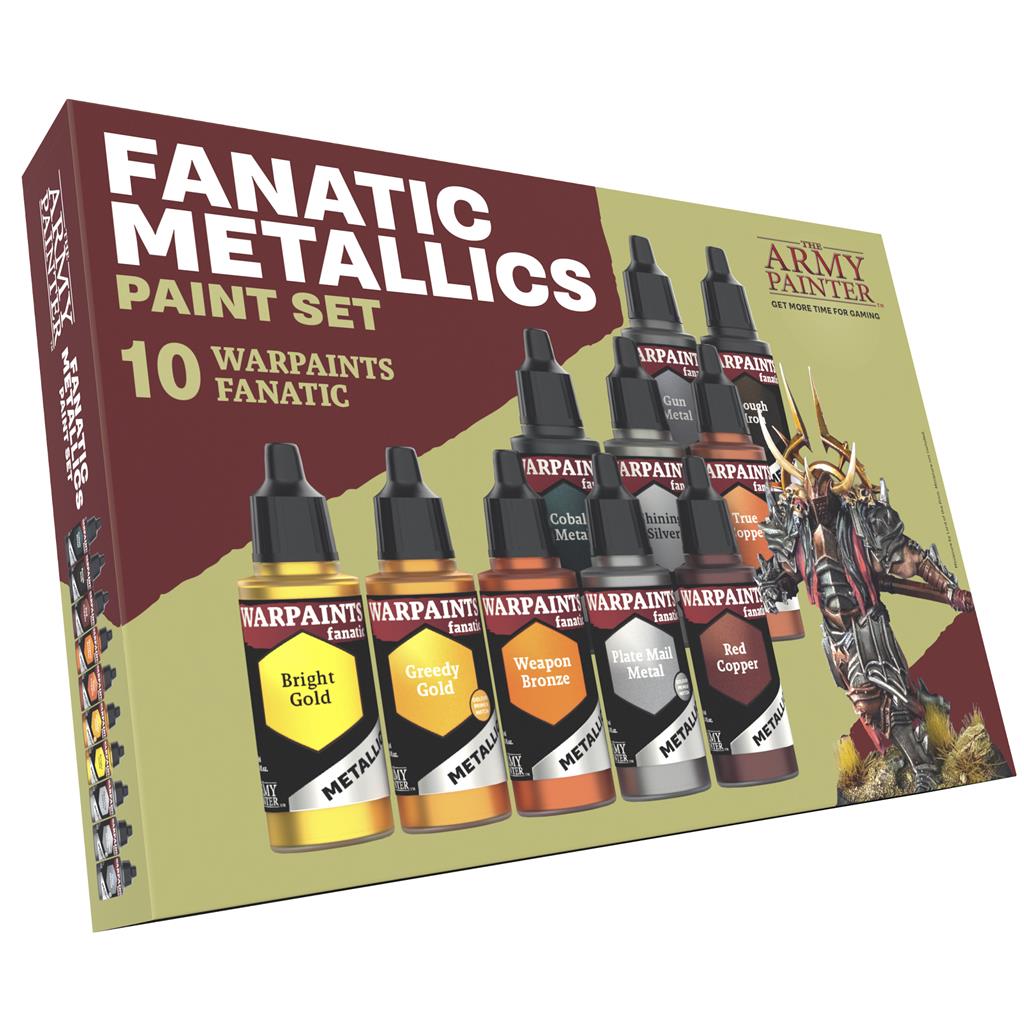 The Army Painter – Warpaints Fanatic Metallics Set | Vorbestellung - Spielefürst