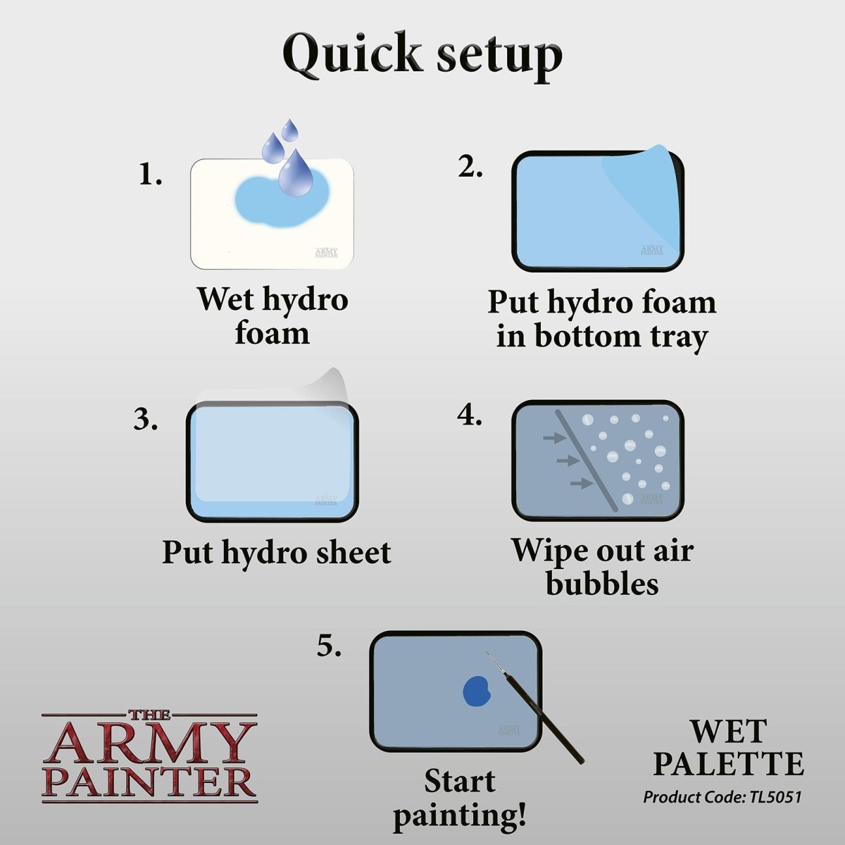 The Army Painter - Wet Palette - Spielefürst