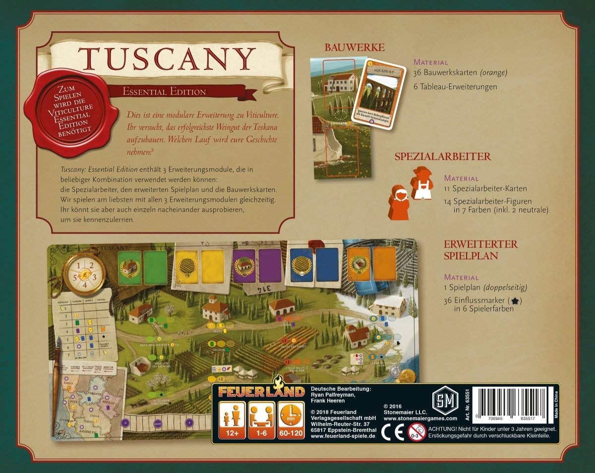 Tuscany Essential Edition - Spielefürst