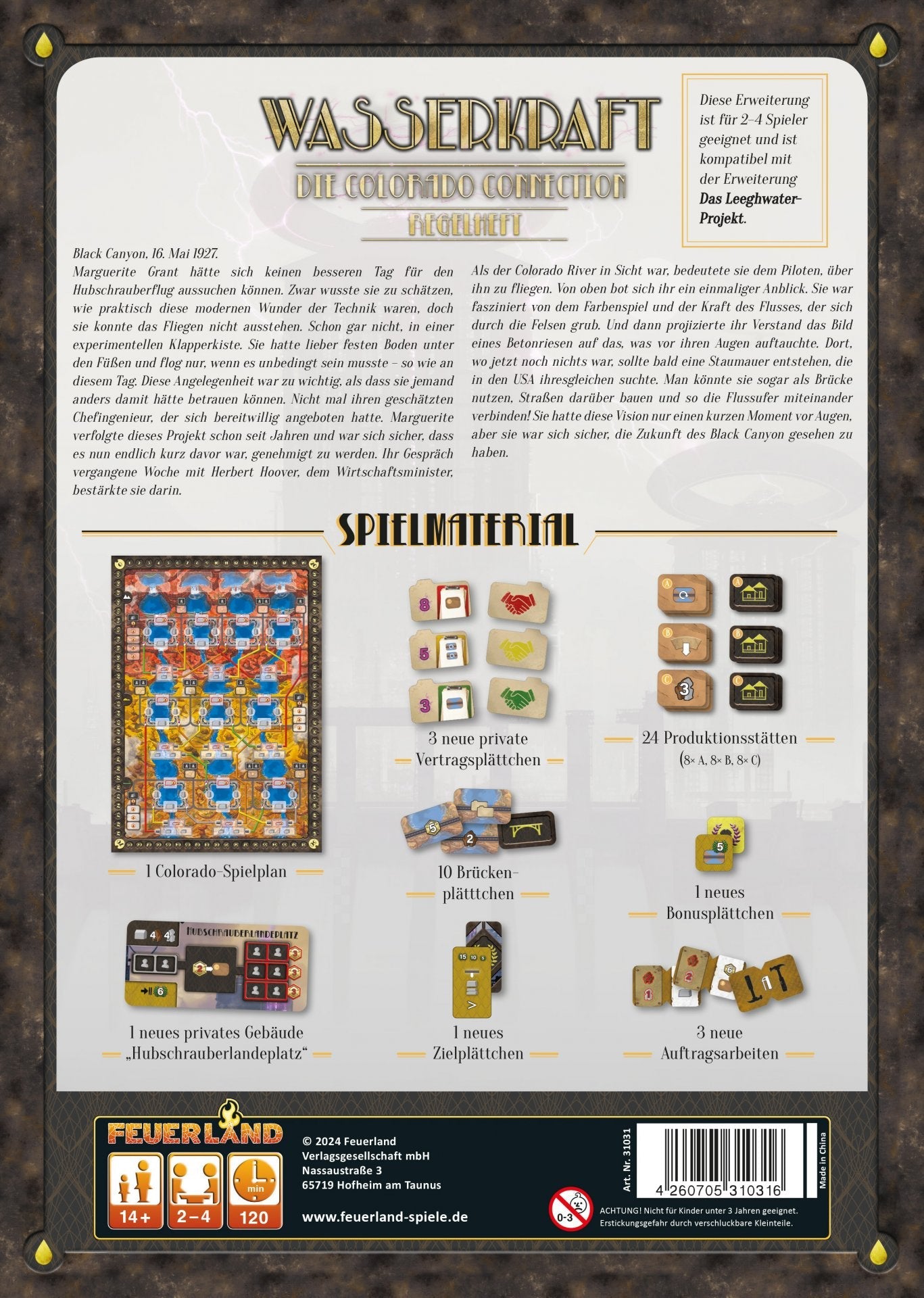 Wasserkraft: Colorado Connection | Vorbestellung - Spielefürst