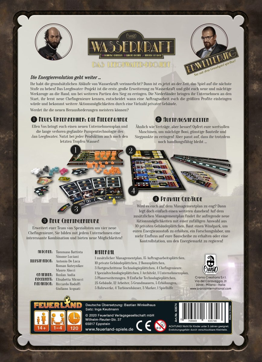 Wasserkraft: Das Leeghwater Projekt - Spielefürst