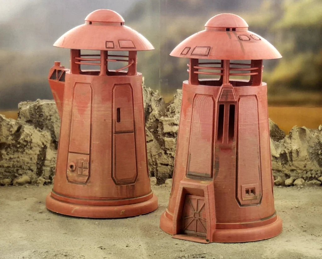 Wüstenstadt Namara - Sci-Fi Tabletop Gelände - Spielefürst