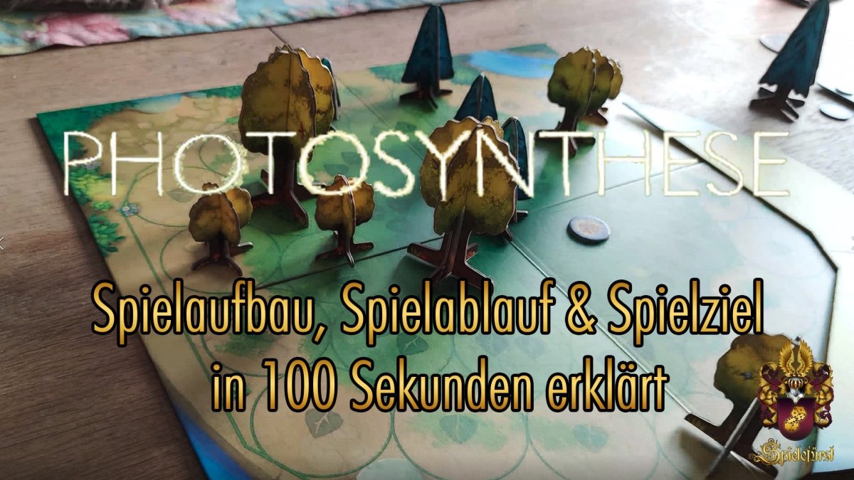 Photosynthese in 100 Sekunden | Spielaufbau, Spielablauf und Spielziel kurz erklärt - Spielefürst