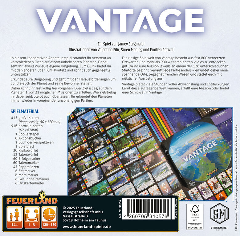 Vantage (Deutsch) | Vorbestellung