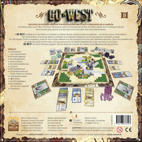 Go West Spielmaterial 1