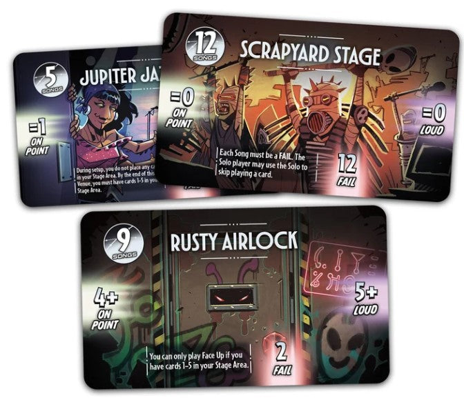The Beat: Rockstars of the Galaxy Spielmaterial 2