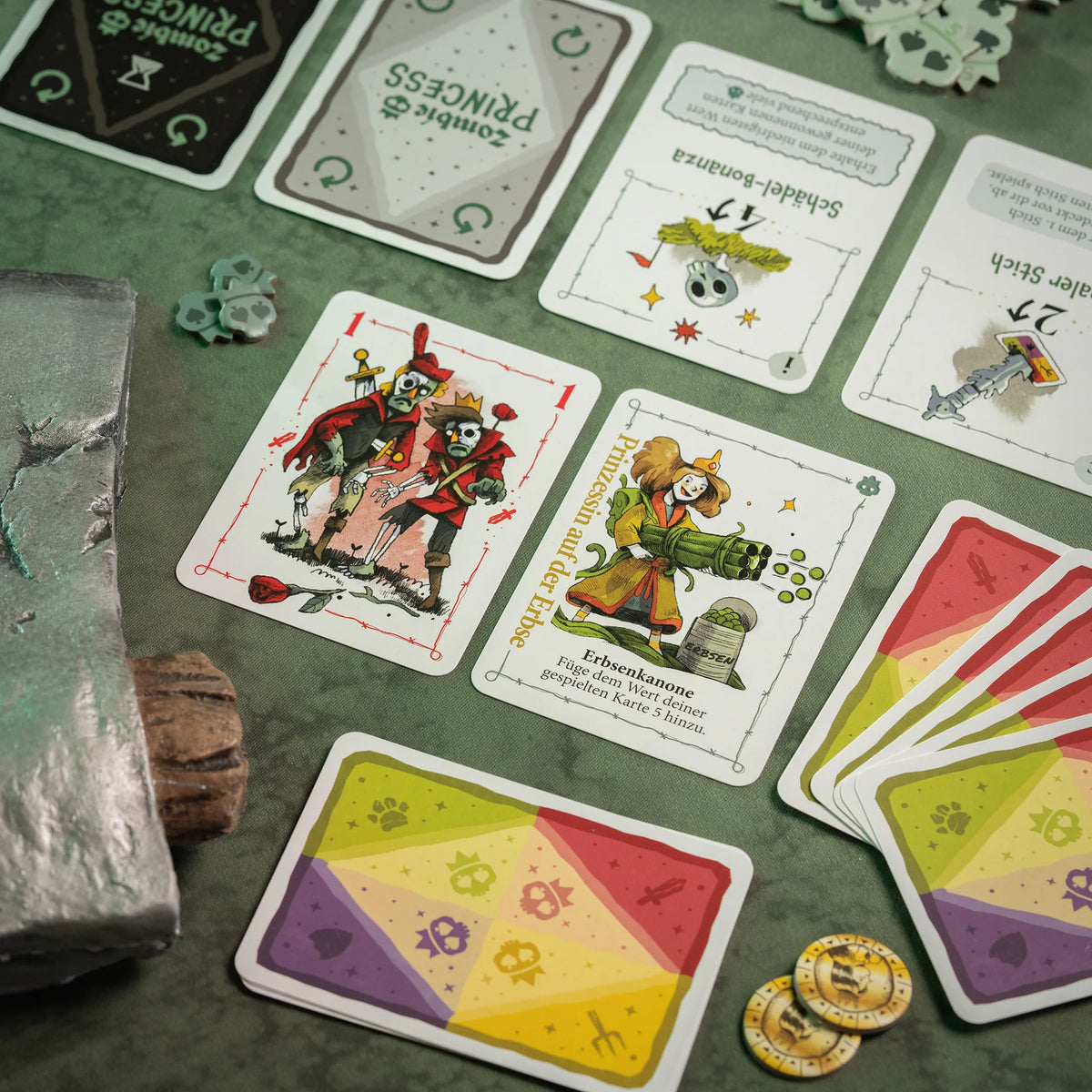 Zombie Princess Spielmaterial 2