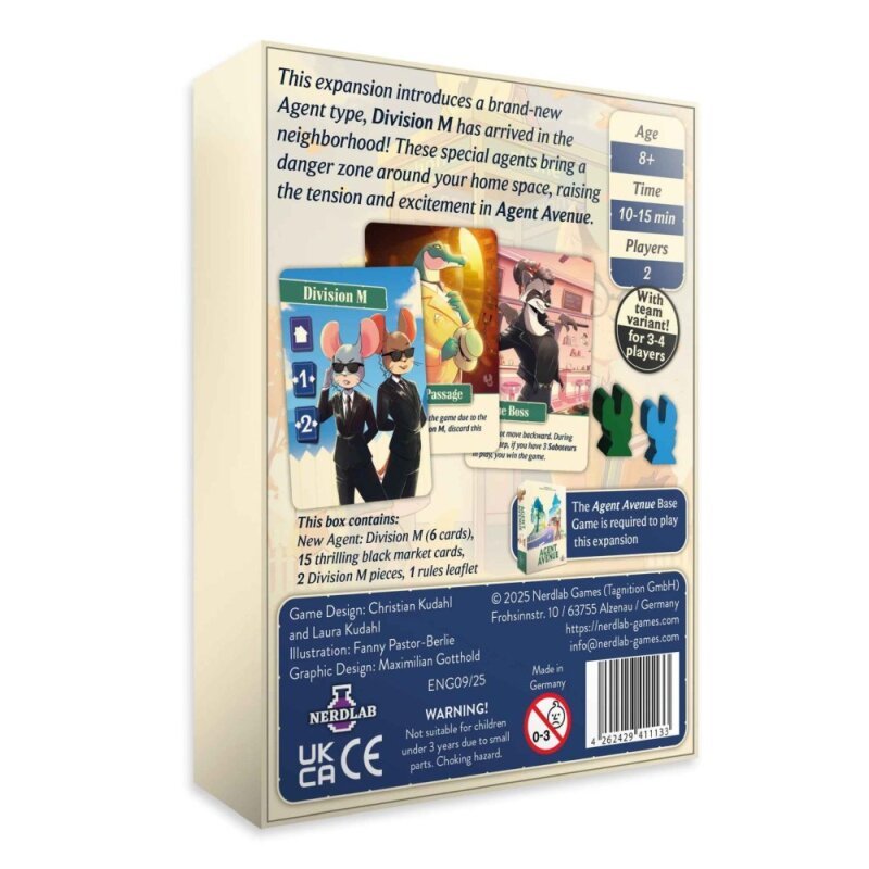 Agent Avenue - Division M - Spielefürst