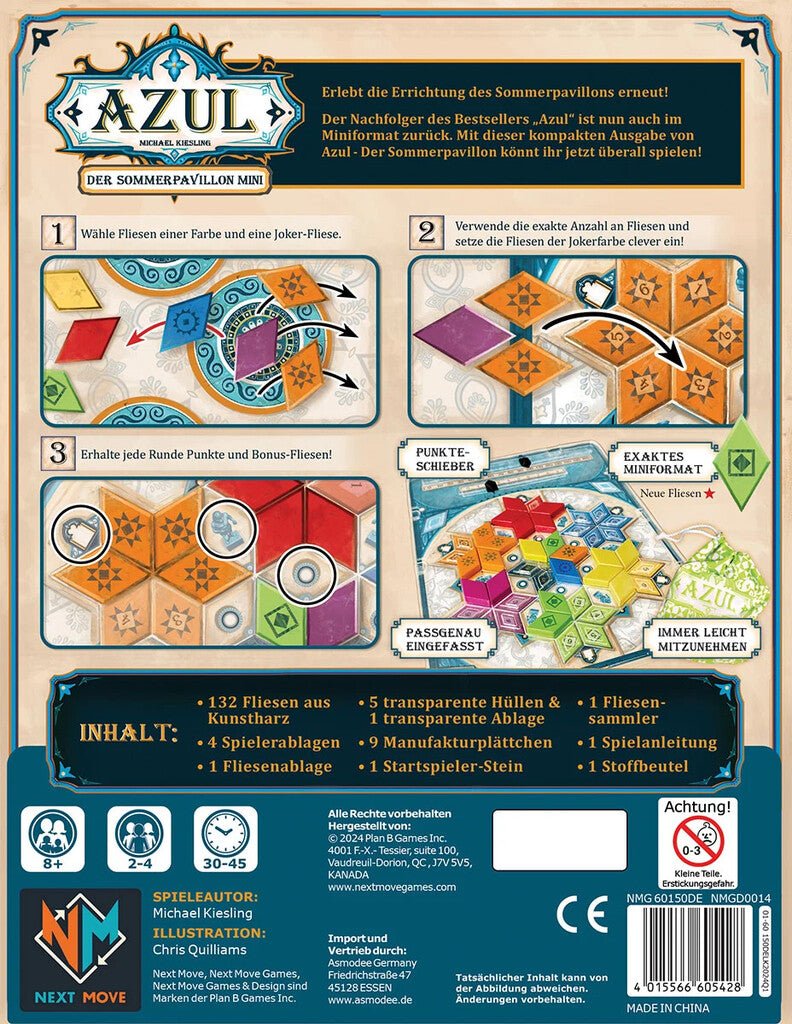 Azul: Der Sommerpavillon Mini | Flash Sale - Spielefürst
