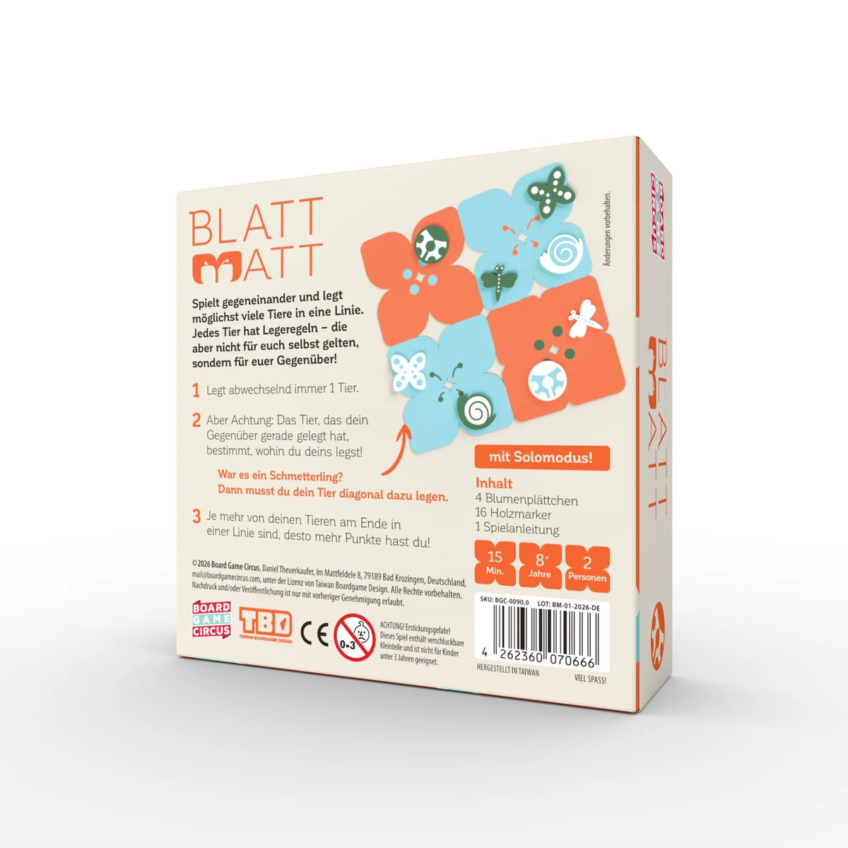 Blatt-Matt | Vorbestellung - Spielefürst