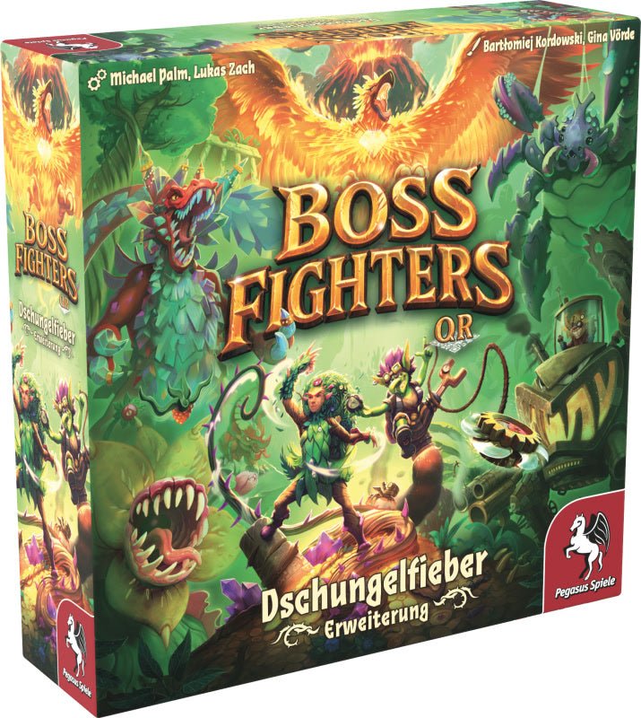 Boss Fighters QR: Dschungelfieber | Vorbestellung - Spielefürst