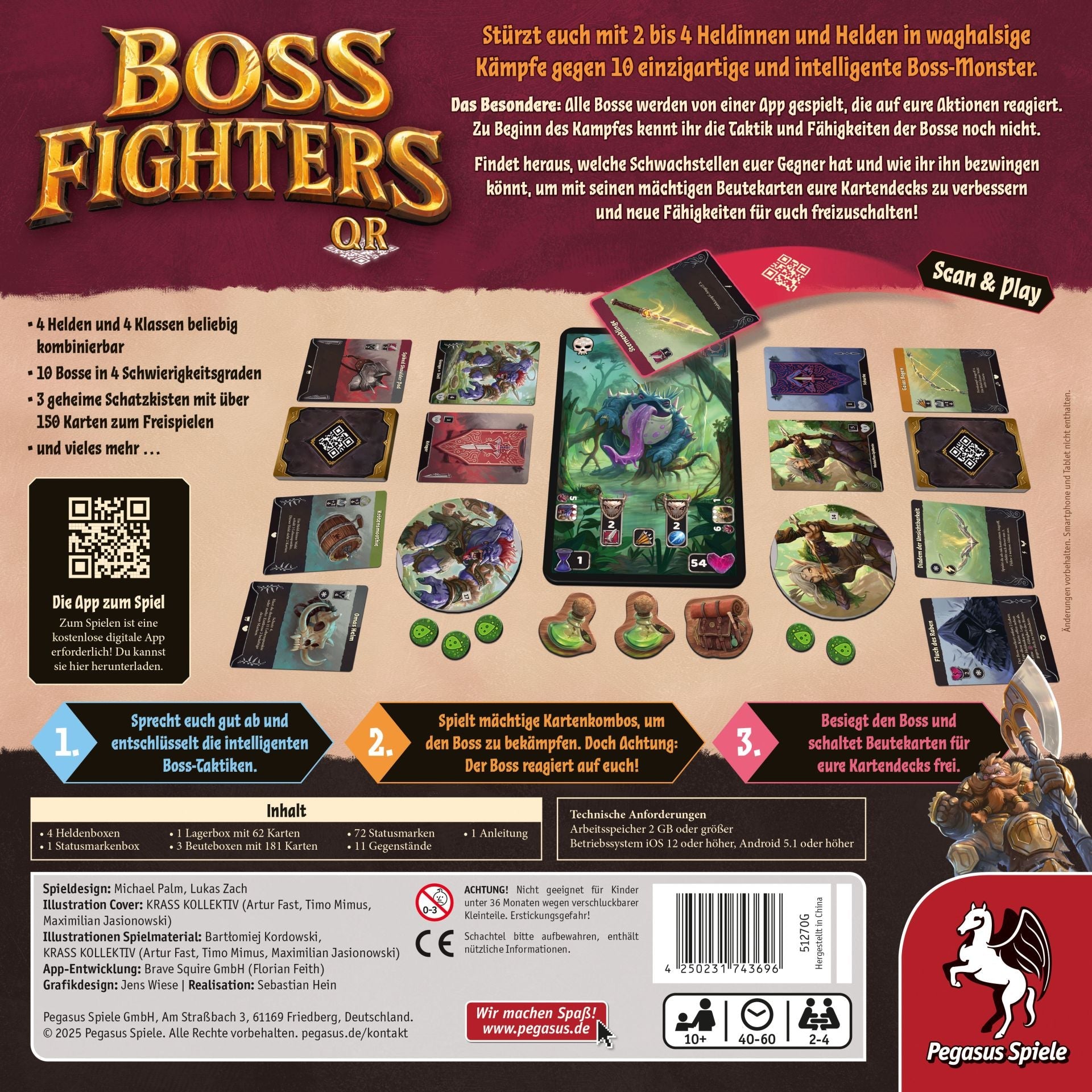 Boss Fighters QR | Vorbestellung - Spielefürst