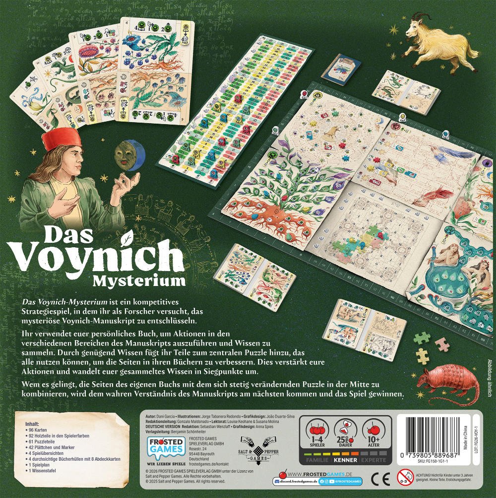 Das Voynich-Mysterium | Vorbestellung - Spielefürst